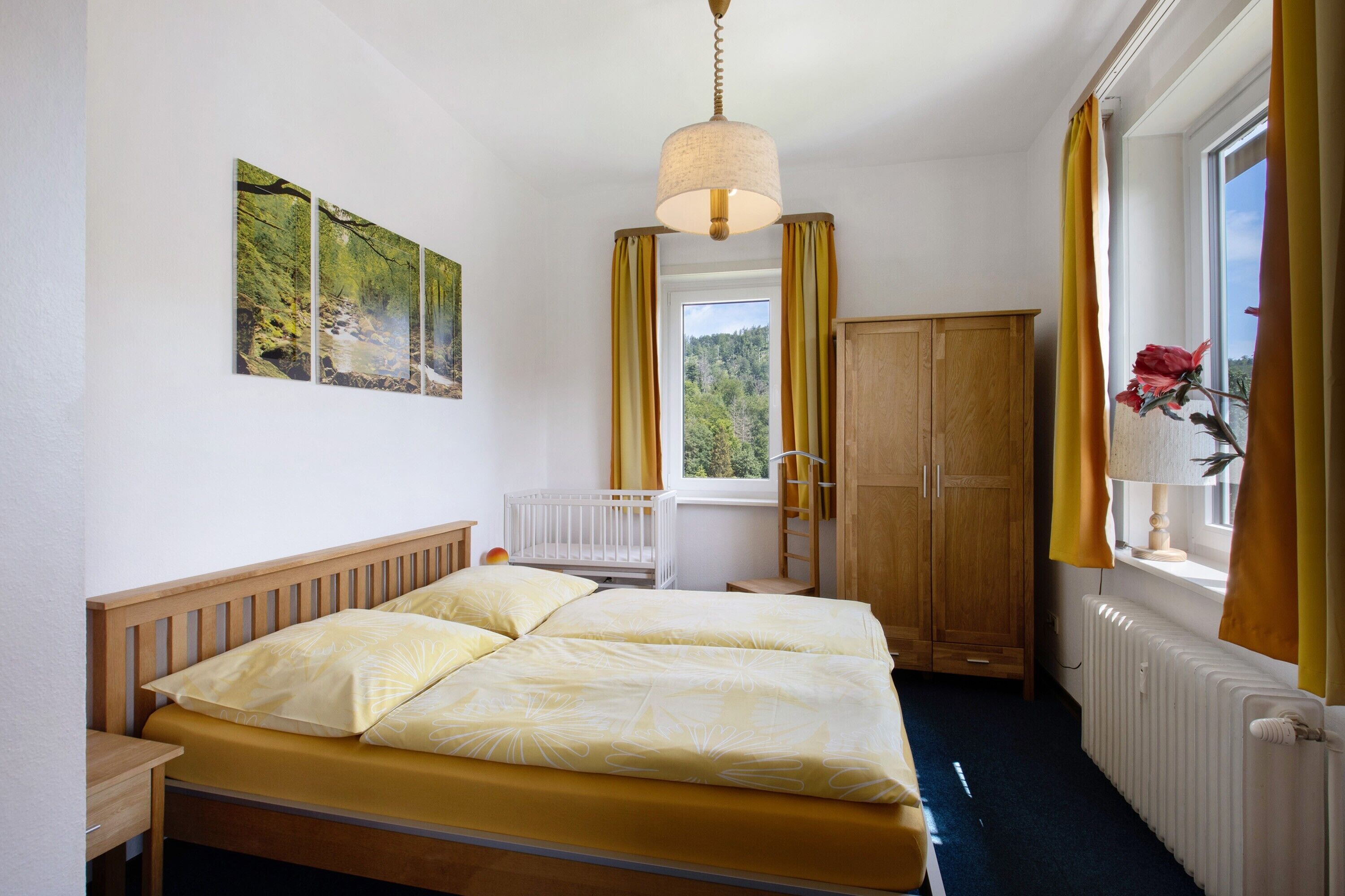 2 makuuhuonetta, ilmainen Wi-Fi, vuodevaatteet