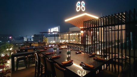 Rooftop terrace. ARISTA BY AMBITION