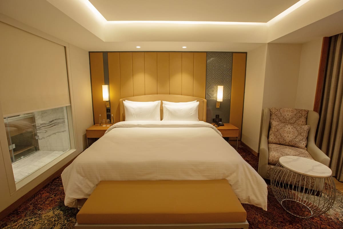 1 habitación, sábanas de algodón egipcio y ropa de cama de alta calidad