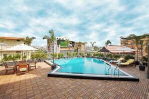 Outdoor pool, pool umbrellas - ARISTA BY AMBITION (Guwahati)