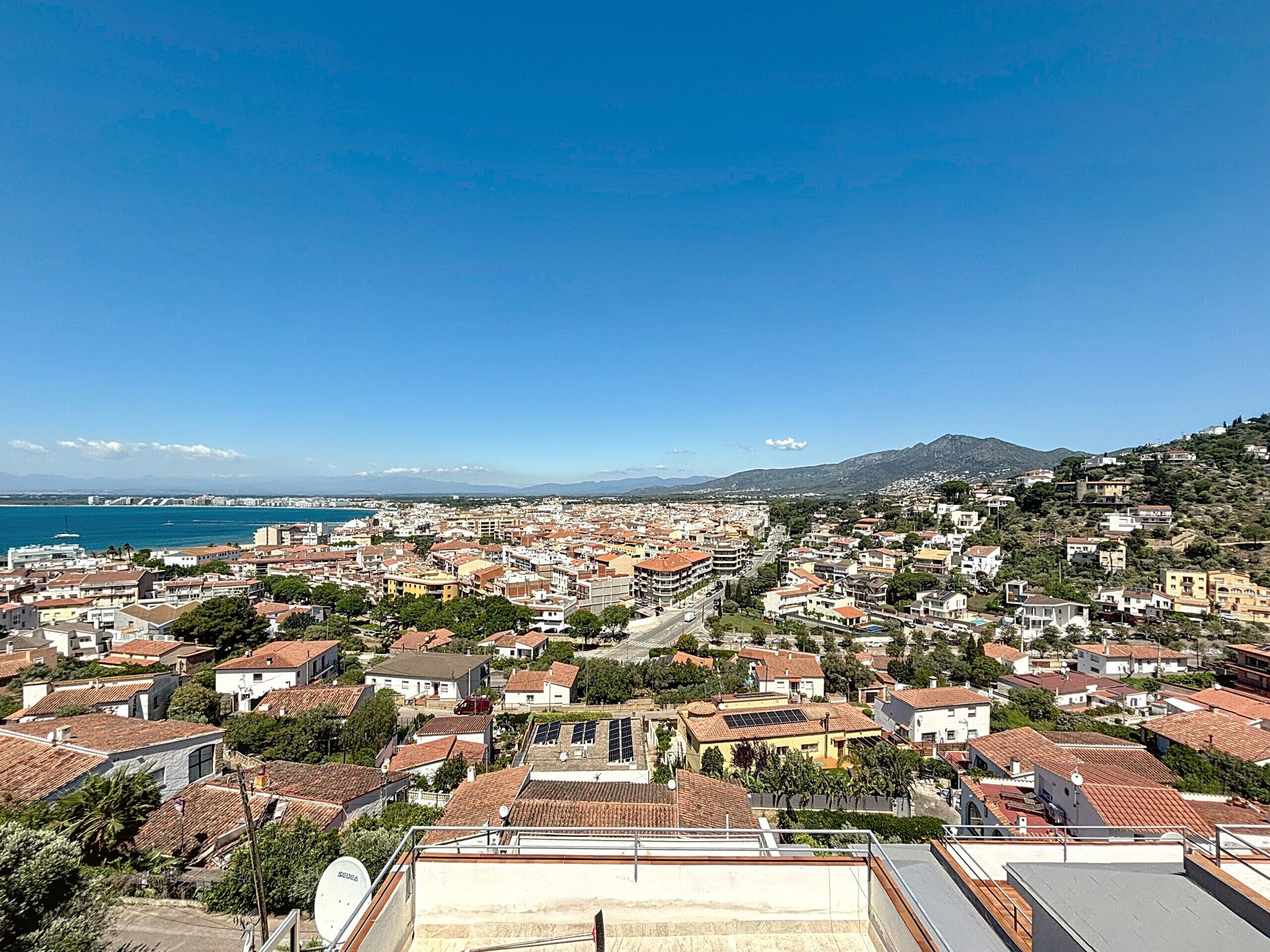 Vue depuis l’hébergement