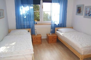 2 chambres, accès au Wi-Fi (inclus)