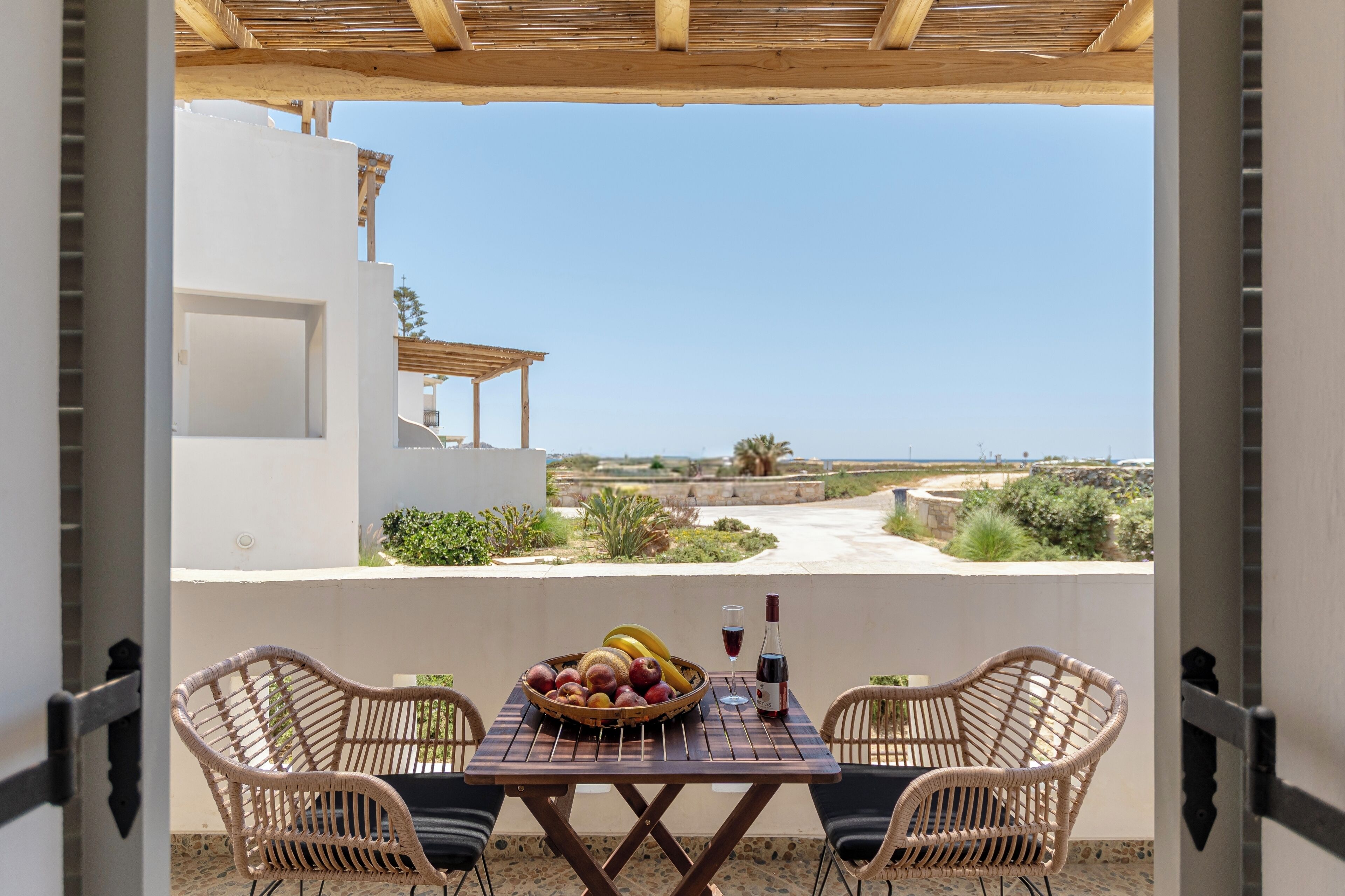 Comfort Studio Suite, Sea View | Terrace/patio