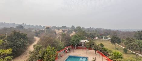 Indoor pool, outdoor pool