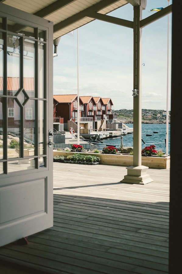 Fachada de la propiedad