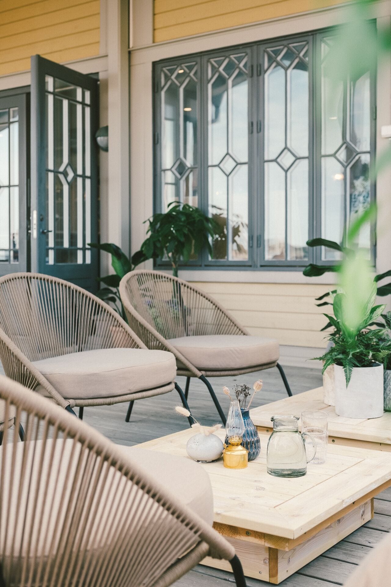 Fachada de la propiedad