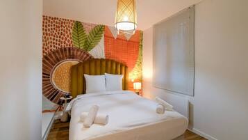 3 chambres, fer et planche Ă  repasser, Wi-Fi, draps fournis