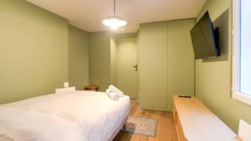 3 chambres, fer et planche Ă  repasser, Wi-Fi, draps fournis