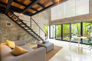 Villa | Living room | 43-inch Smart TV with digital channels