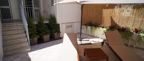 Superior-Zimmer, 1 Doppelbett | Terrasse/Patio