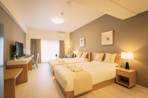Habitación Deluxe con 2 camas individuales, para no fumadores | Insonorización, wifi gratis y ropa de cama 