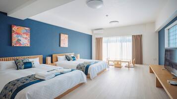 Kamar Twin Eksekutif, Bebas Asap Rokok | Kedap suara, Wi-Fi gratis, dan seprai linen