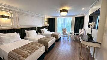 Literie de qualité supérieure, minibar, coffres-forts dans les chambres