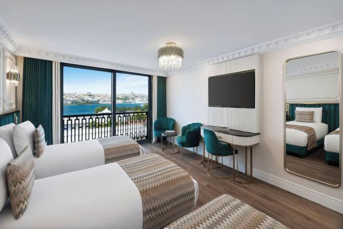 Premium bedding, minibar, in-room safe, desk