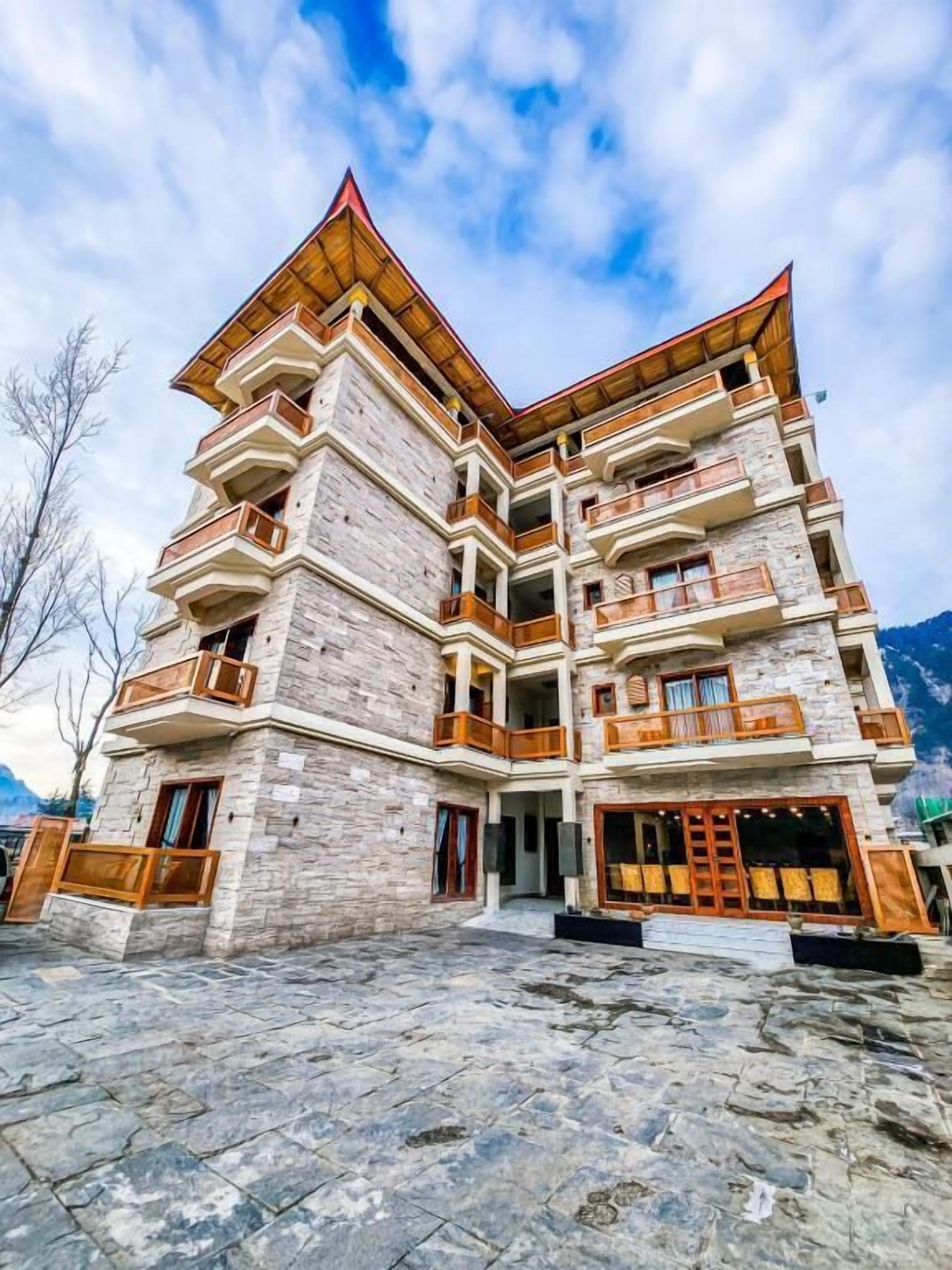 Façade de l’hébergement