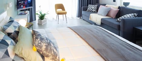 1 soveværelse, strygejern/strygebræt, gratis Wi-Fi, sengetøj