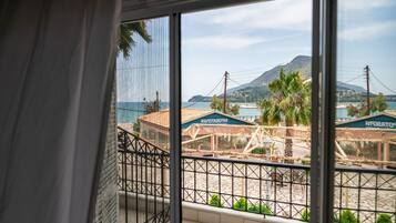 Deluxe Triple Room, Balcony, Sea View | Terrace/patio