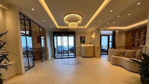 Sitteområde i lobbyen