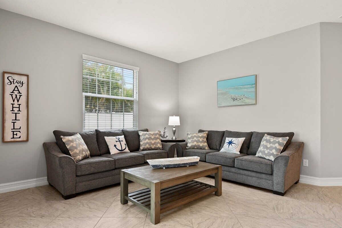 TV, foosball, offices