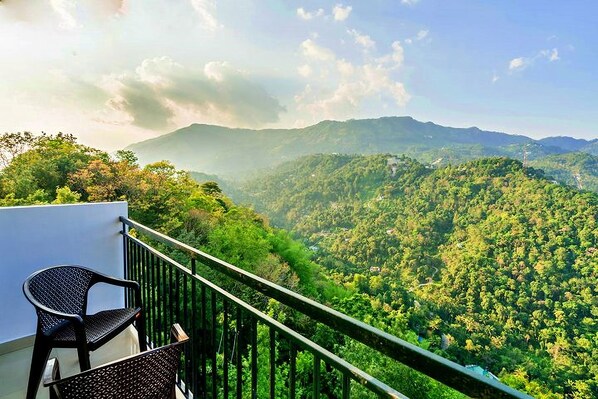 Dobbeltrom – deluxe | Utsikt fra balkong