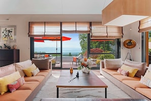 TV, fireplace, video games, DVD player