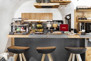 Free daily full breakfast