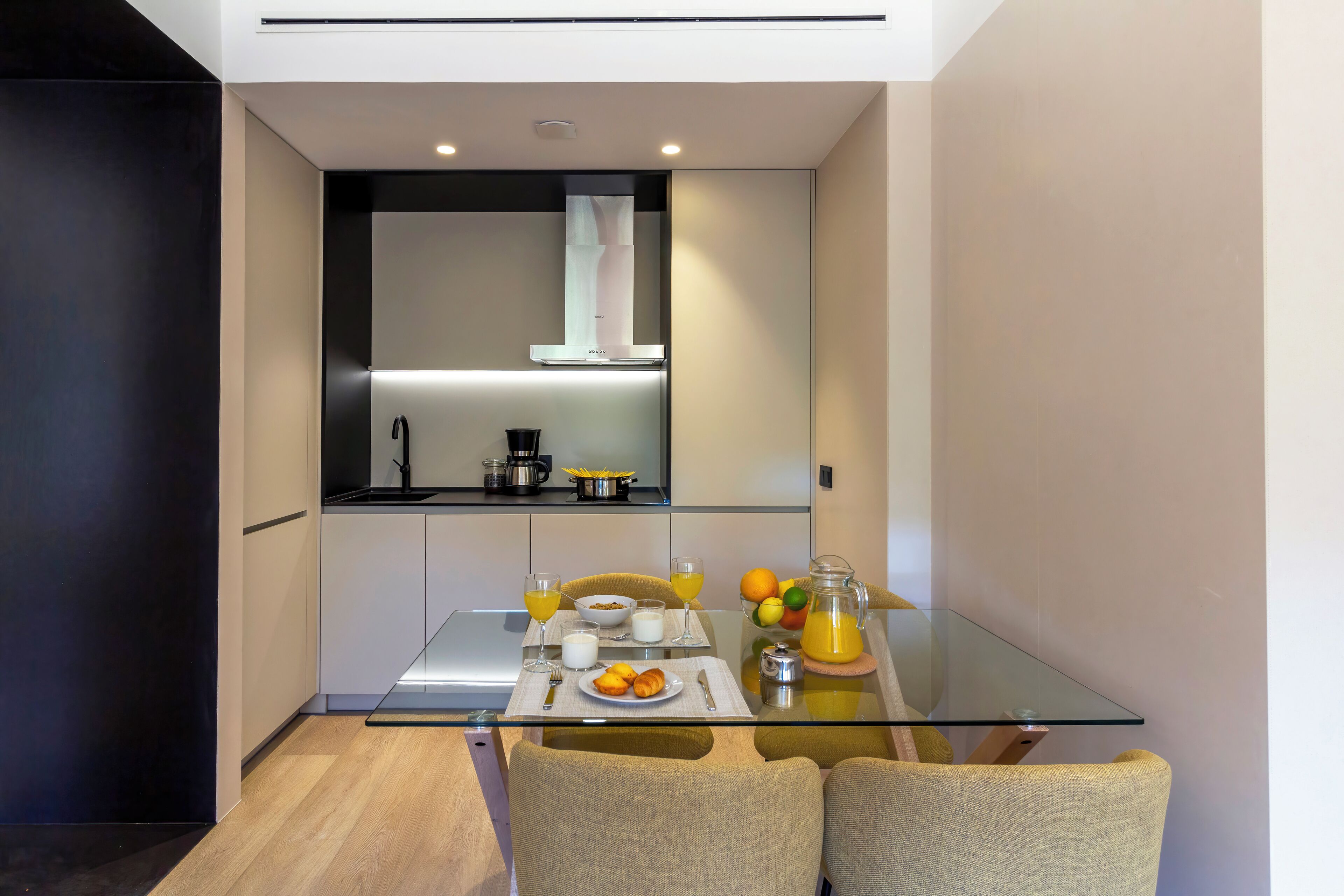 Apartment, 1 Queen Bed with Sofa bed | Private kitchen | Full-sized fridge, microwave, stovetop, coffee/tea maker