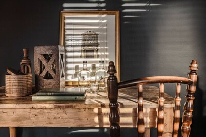 Luxury room with en suite bathroom