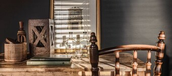 Luxury room with en suite bathroom