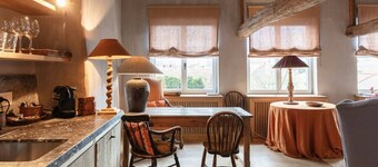 High-end getaway in heart of medieval Bruges.