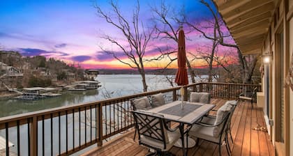 Lakefront Home w/ Modern Upgrades, Private Dock & Boat Slip