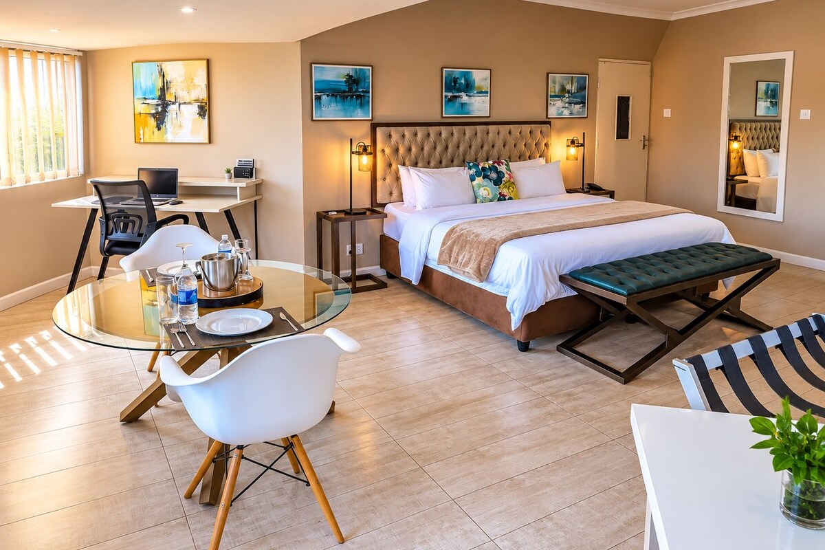 Superior King Ensuite Room 4 | 1 bedroom, premium bedding, down comforters, minibar
