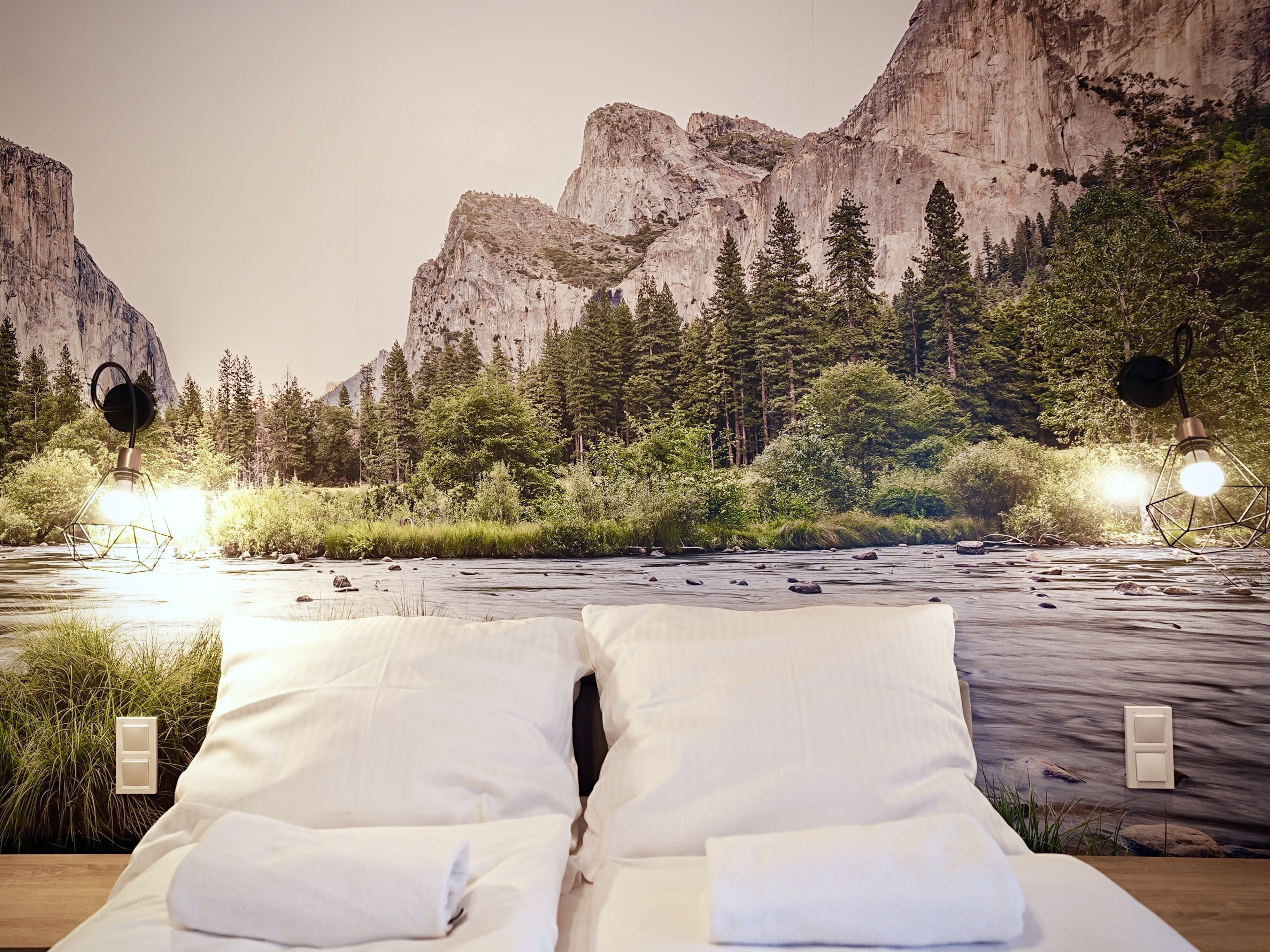 1 chambre, literie hypoallergénique, fer et planche à repasser