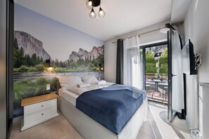 Comfort-Apartment | 1 Schlafzimmer, Allergikerbettwaren, Bügeleisen/Bügelbrett