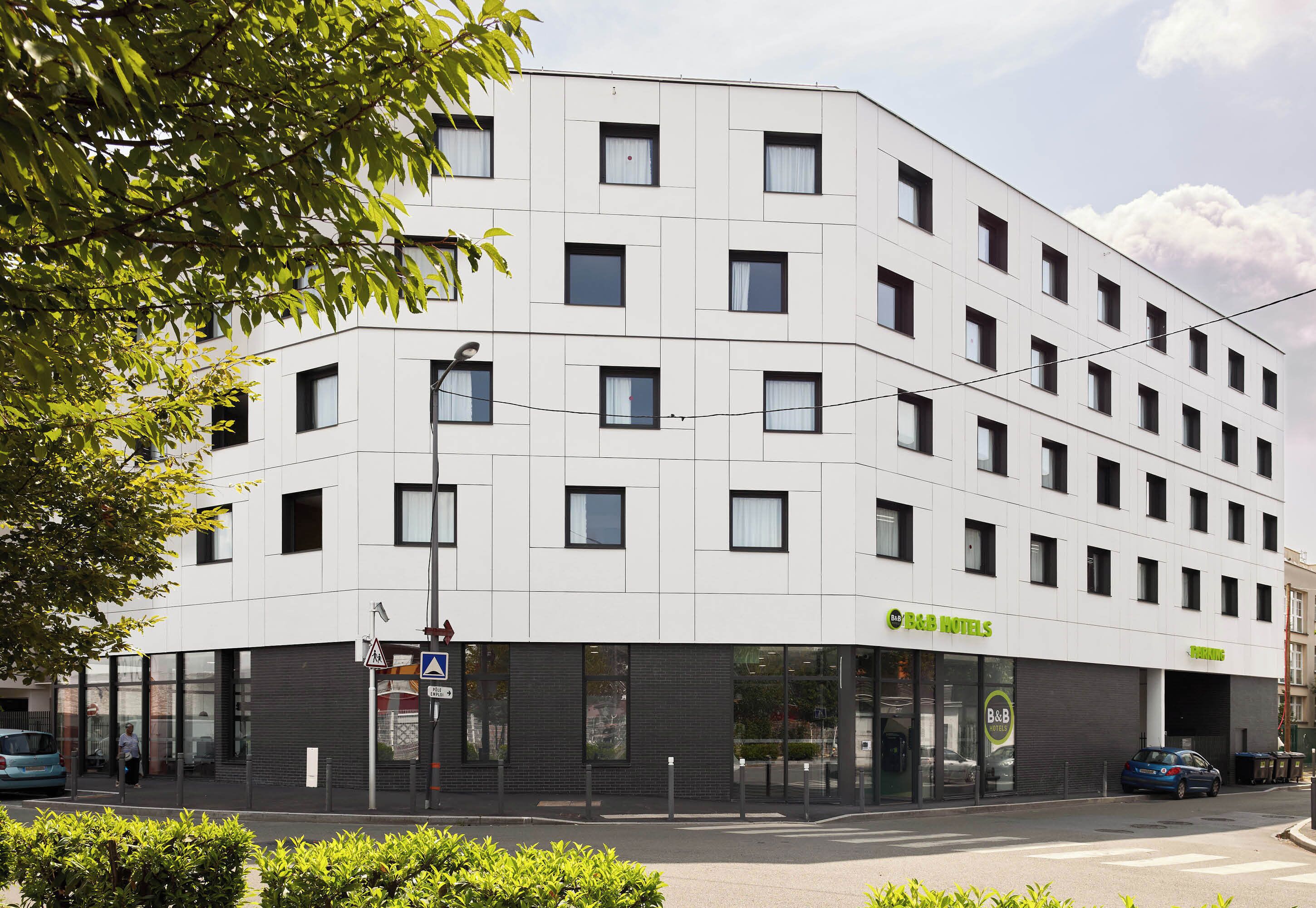 Voorkant van accommodatie