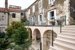 Fassade der Unterkunft