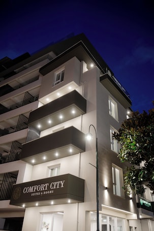 Framhlið gististaðar