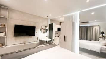 ลักซ์ชัวรี่สตูดิโอ, เตียงควีนไซส์ 1 เตียง | วิวจากห้องพัก