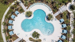 Solara Resort Main Pool - Disney Themes: Resort 5BR Townhouse w Private Pool (Kissimmee)