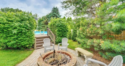 Sterling Heights Getaway w/ Fire Pit!