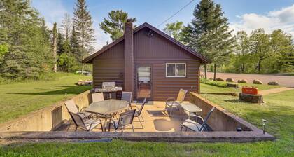 Hayward Retreat on the Chippewa Flowage w/ Dock!
