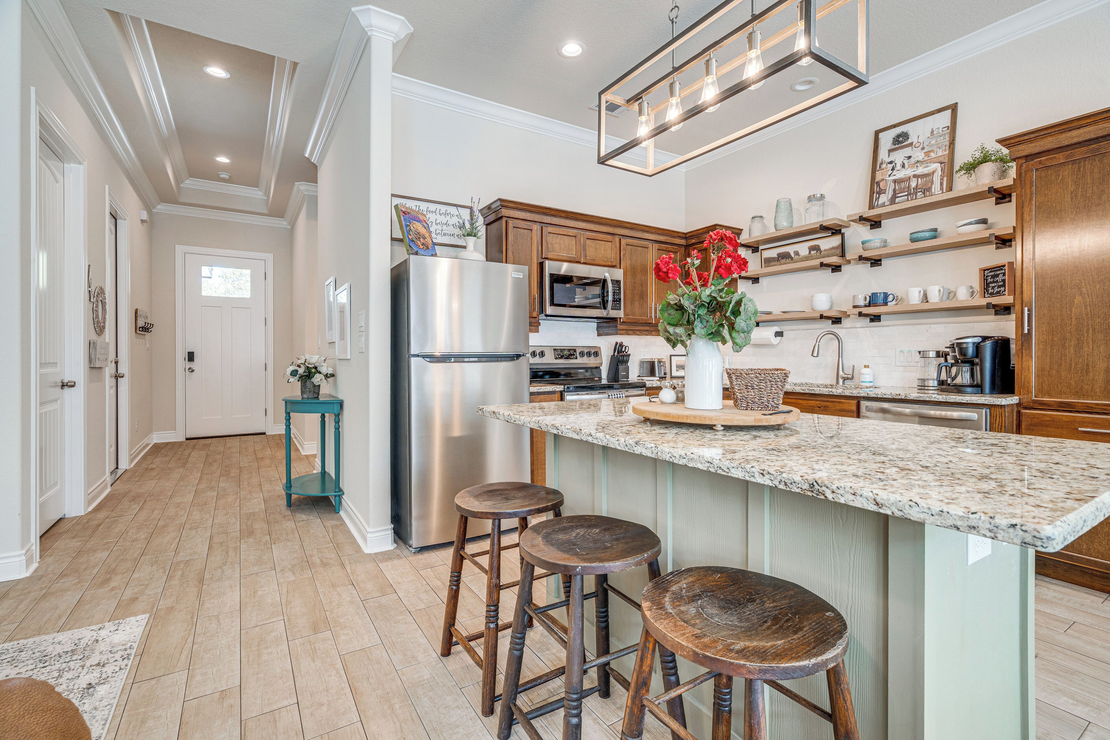 微波爐、烤箱、爐台、洗碗機