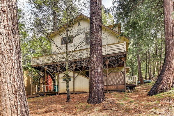 Interior - 2 Mi to Mi-wuk Village: Cabin w/ Large Deck (Mi-Wuk Village)