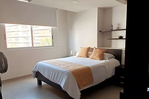 Suite | Memory foam-senger, safe på rommet og individuelt dekorert