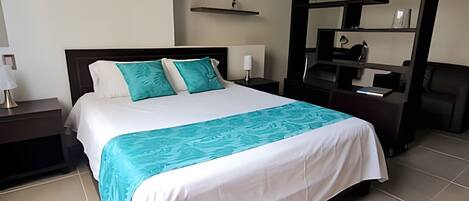 1 Schlafzimmer, Bügeleisen/Bügelbrett, Internetzugang, Bettwäsche