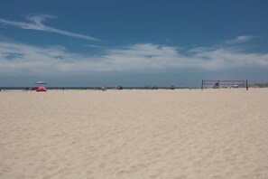 Vlak bij het strand