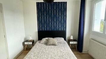 1 chambre, Wi-Fi, draps fournis