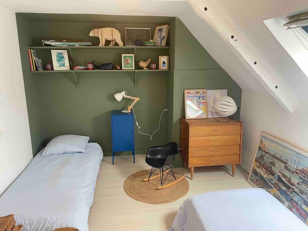 3 habitaciones, acceso a internet y ropa de cama 