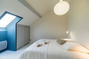3 chambres, fer et planche Ă repasser, Wi-Fi, draps fournis