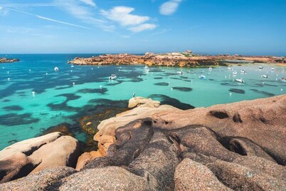 Maison familiale à Trégastel - proche des plages